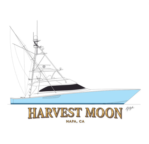 Line Art - Sportfish 2D - RJ Boyle