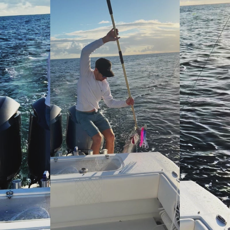 Load and play video in Gallery viewer, RJ Boyle Wahoo Trolling Rig - Jet
