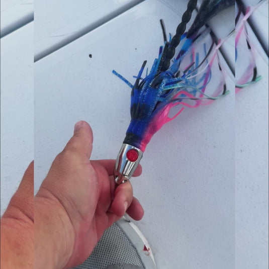 RJ Boyle Chrome Wahoo Trolling Jet - 4 Hole