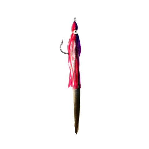 RJ Boyle rigged American eel fishing tackle, 1 pack, shown on a white background